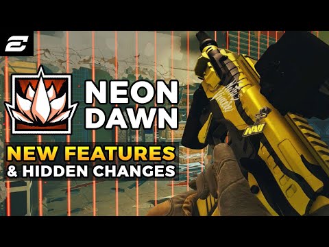 Everything You Need To Know About Operation Neon Dawn - Rainbow Six Siege: Buffs & Hidden Changes!