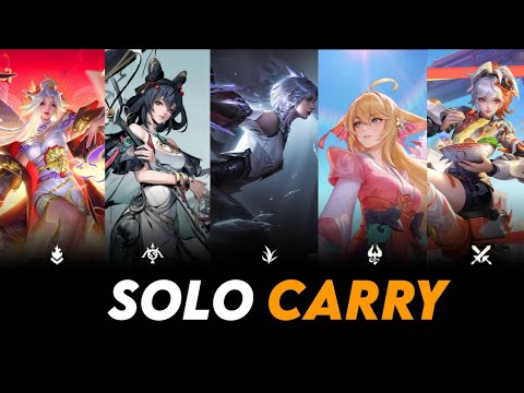 TOP 10 BEST META HEROES FOR SOLO RANK PUSH IN HONOR OF KINGS 🔥