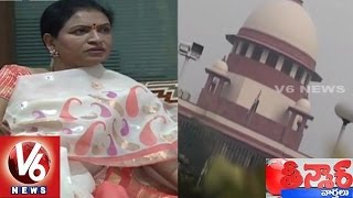 DK Aruna Files Petition in SC | Women Representation in TRS Cabinet | Teenmaar News - V6 News