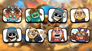 ALL Giant Related Emotes In Clash Royale!