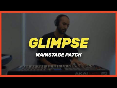 “Glimpse” - Hillsong Young & Free - Mainstage Patch Keyboard Cover