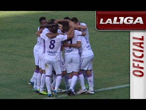 Gol de Quesada (1-0) en el Real Jaén - Girona FC - HD