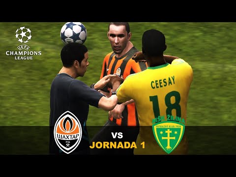 PES 2011 - UEFA Champions League: Shakhtar Donetsk vs. MŠK Žilina (Fase De Grupos)
