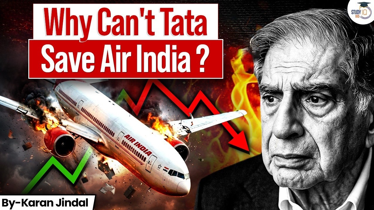 Air India’s Comeback FAILED? | Why Tata Group Still Can’t Fix India’s Biggest Airline | StudyIQ