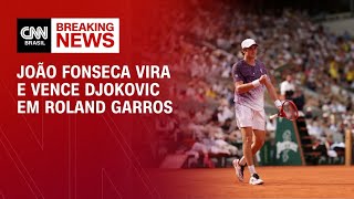 Vídeo: João Fonseca faz jogo histórico e vence Djokovic em Roland Garros | CNN 360º