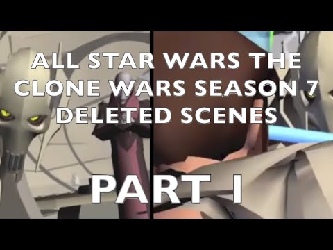 Star Wars The Clone Wars Season 7 All Deleted Scenes Part 1