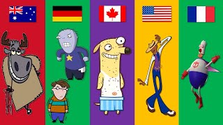 Cartoons From Different Countries | Pt.68