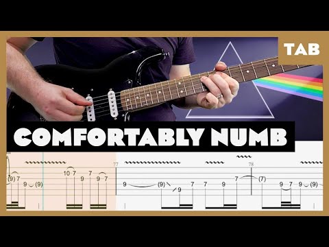 Pink Floyd - Comfortably Numb - Guitar Tab | Lesson | Cover | Tutorial