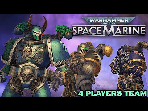 NEW CHAOS ARENA: 4 Heretic Astartes vs Imperium & Orks! - Warhammer 40K: Space Marine, Augmented Mod