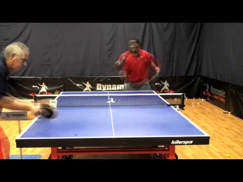 Multi ball Training for Table Tennis with Brian Pace   Week 6