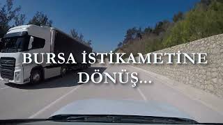 Bursa Orhaneli Yolu Araç Üstü Kamerası