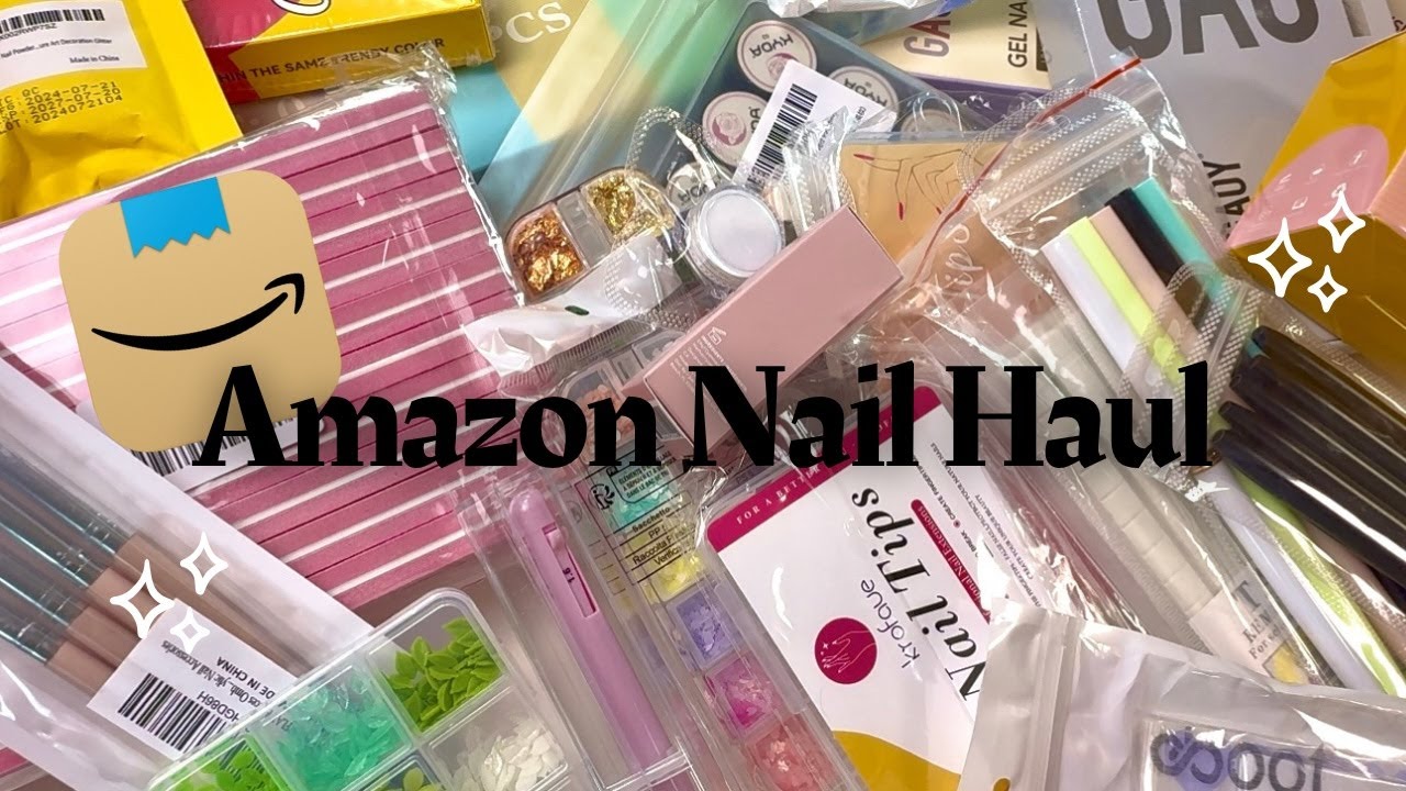Amazon Nail Haul | Affordable Nail Finds | Swatches | Amazon Nail Must Haves 🛍️