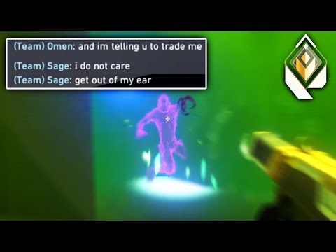 My teammate was being toxic, so I had to carry