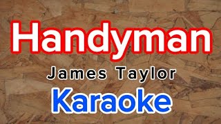 Handyman - James Taylor karaoke