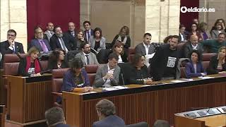 Así han jurado su cargo algunos diputados de Adelante Andalucía en el Parlamento