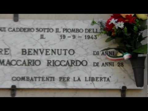 BOVES CITTA' MARTIRE DELLA RESISTENZA 1943 - 1944.