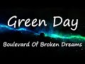 Boulevard Of Broken Dreams Green Day CLEAN LYRICS