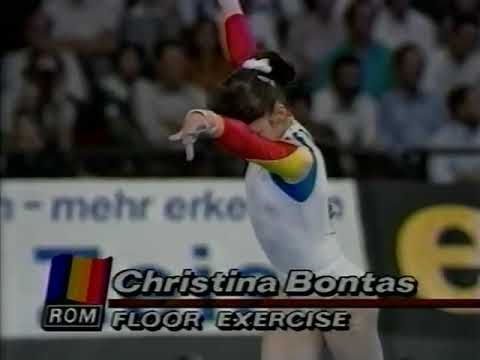 🥉 Cristina Bontas 🇷🇴 FX EF 9.962 1989 World Championships