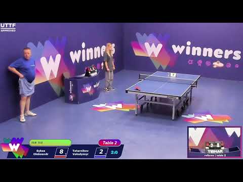 Winners League  29.08.21 Syksa Oleksandr - Tatarnikov Volodymyr 11:00