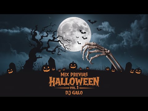MIX PREVIAS HALLOWEEN 2024 (VINCEZ, FEID, KAROL G, J BALVIN, BAD BUNNY, MORA, JHAYCO) | DJ GALO