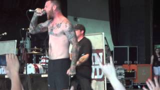 Senses Fail - War Paint Live Mansfield, MA 7/19/12 Warped Tour