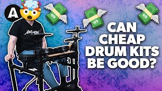 Video thumbnail for Is Our Cheapest Electronic Drum Kit Any Good? by Andertons Drum Dept.
