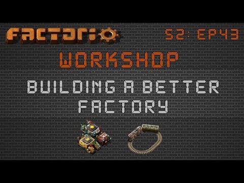 Mojo's Make Everything Train Area :: Factorio Workshop Season 2 - Building A Better Factory