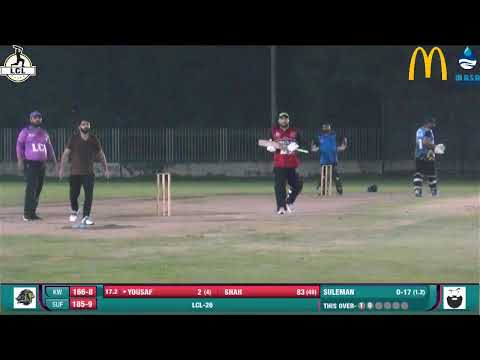 LCL-26 MATCH#21 SUFIS VS KING WORRIOR