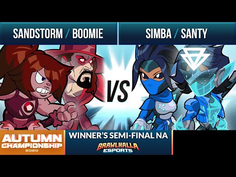 Sandstorm & Boomie vs Simba & Santy - Winner's Semi-Final - Autumn Championship 2020 - 2v2 NA