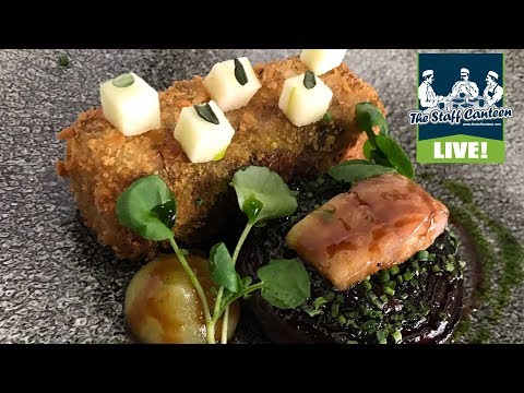 Michelin star chef Paul Ainsworth cooks aged soy glazed duck & pig head fritter recipes