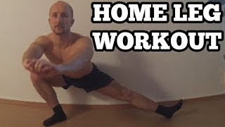 Home Workout - Leg Routine - No Equip