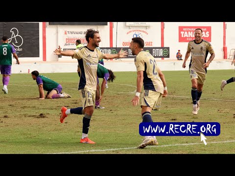 Álex Bernal's goal in La Unión 0 - Recre 1