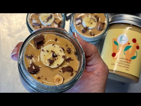 وعده قبل تمرین: اوتمیل کاکائویی موز و نارگیل