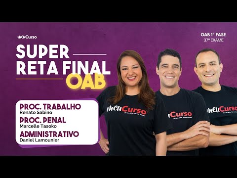 Super Reta Final OAB 37º Exame - Semanal