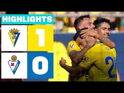 CÁDIZ CF 1 - 0 SD EIBAR | RESUMEN LALIGA HYPERMOTION