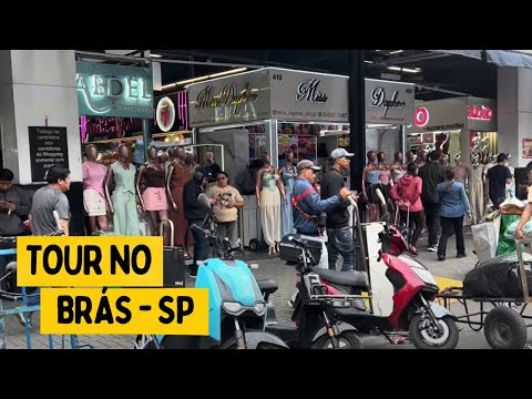 TOUR PELA FEIRINHA DO BRÁS SP DE MANHÃ - DICAS DE COMPRAS - COMO ESTÁ O MOVIMENTO DO BRÁS HOJE