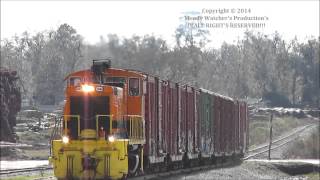 preview picture of video 'HD] The Valdosta Railway Clyattville-Valdosta Switcher.wmv'