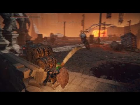 Secret Magma Wyrm at + Dragon Heart drop Volcano Manor ELDEN RING