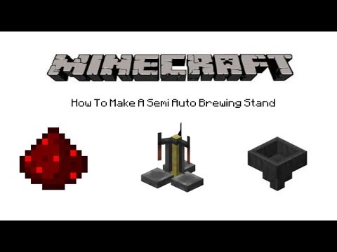 minecraftguy1251 - Minecraft Tutorials Ep. 6 How To Make A Semi Automatic Brewing Stand
