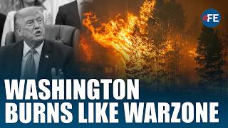 Washington Wildfire Turns Town Into War Zone As Thousands Flee Explosive Firestorm And Destruction