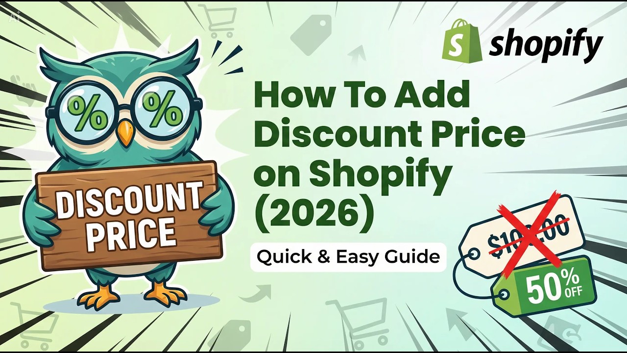 How To Add Discounts to Shopify Store (2026) Quick & Easy Guide