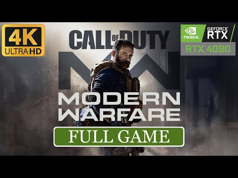Call of Duty Modern Warfare 2019 - Full Game Walkthrough [RTX 4090 4K 60FPS] -No Commentary