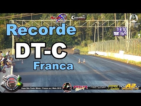 Recorde DT C 7 370 Klebinho Racing Copa são Paulo Minas Franca SP