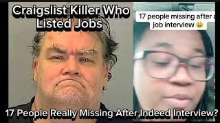 Craigslist Killer Who Listed Job Ads & 17 Girls Missing In Atlanta