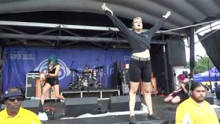 Doll Skin - Puncha Nazi Live at Vans Warped Tour 2018 in Houston, Texas