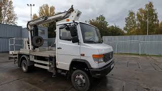 Camion nacelle Mercedes-Benz VARIO 816 D, 4x4, VYSOKOZDVIŽN&Aacute; PRACOVN&Iacute; PLO&Scaron;INA ROTHLEHNER 159 | Image 4 - Machineryline