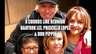 A CHORUS LINE REUNION - Baayork Lee, Priscilla Lopez, Don Pippin, NYPL 3/23/17