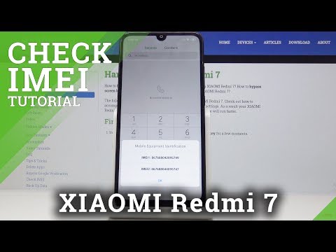 How to Check IMEI in XIAOMI Redmi 7 – IMEI & Serial Number