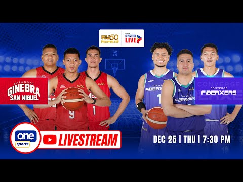 LIVE: BRGY. GINEBRA vs. CONVERGE | PBA 50 PHILIPPINE CUP | December 25, 2025