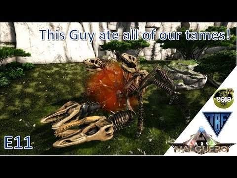 We lost all our tames! Gaia Pyria Valguero E11 Modded Ark Playthrough - New Creature Playthrough